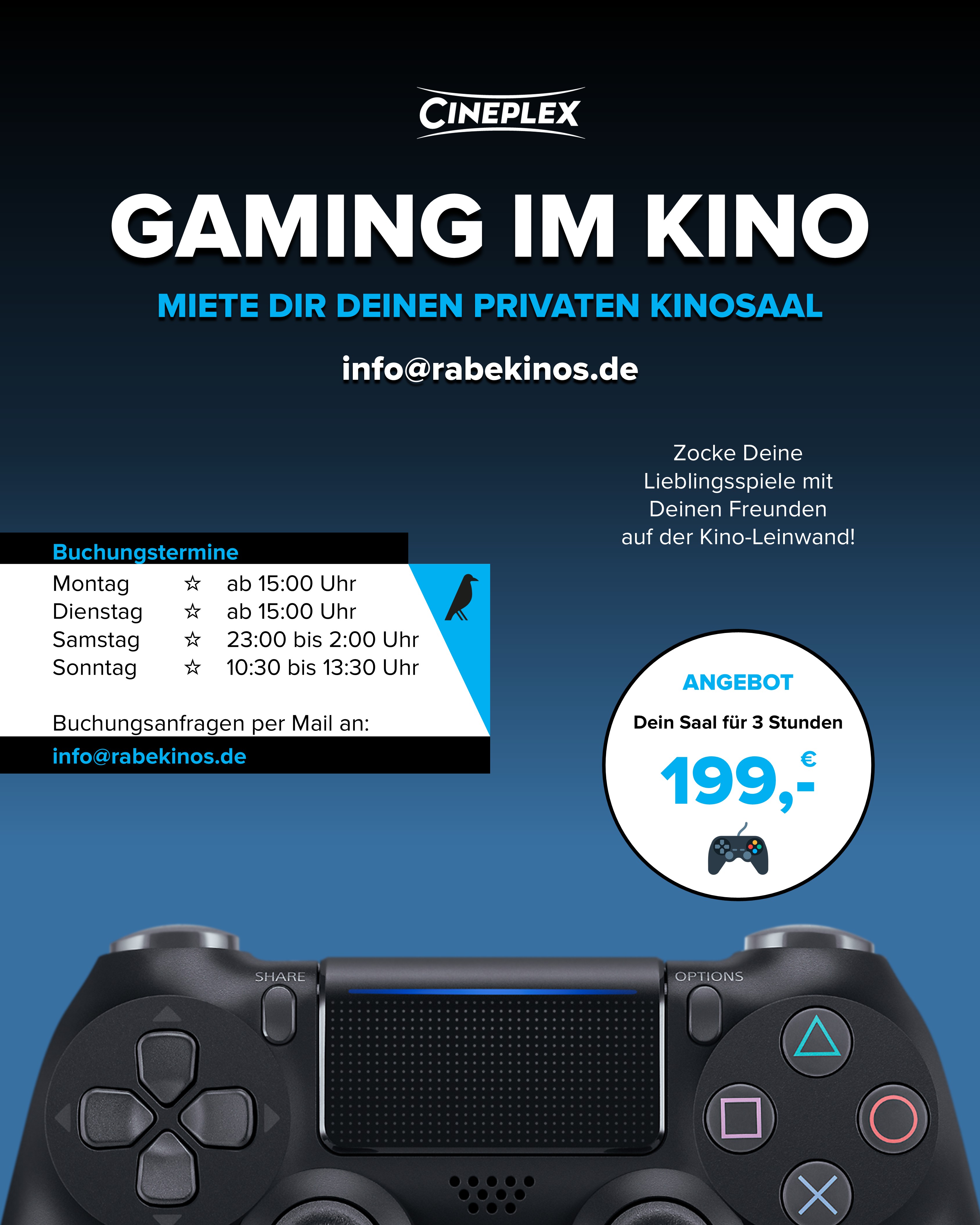 Gaming im Kino
